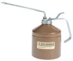 Goldenrod Industrial Pump Oilers, 32 oz, Lever Action, Angle 8 in Spout View Product Image