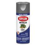 Krylon Industrial Metallic Paints, 11 oz Aerosol Can, Dull Aluminum, Metallic View Product Image