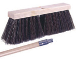 Weiler Street Brooms, 16 in Hardwood Block, 5 1/4 in Trim, Brown Poly Fill, 12 Kit View Product Image