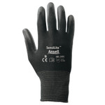 Ansell HyFlex Coated Gloves, Size 7, Black View Product Image