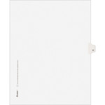 Avery Preprinted Legal Exhibit Side Tab Index Dividers, Avery Style, 10-Tab, 12, 11 x 8.5, White, 25/Pack View Product Image