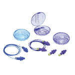 Moldex Rockets Reusable Earplugs, TPE, Purple, Cloth Cord View Product Image