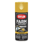 Krylon Industrial Farm and Implement Paints, 12 oz Aerosol Can, School Bus Yellow, Gloss View Product Image