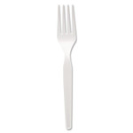 Dixie GP PRO Plastic Forks, White, 1000 Pieces/Box View Product Image