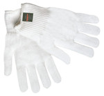 MCR Safety Thermostat String Knit Gloves, Knit-Wrist, One Size Fits All,White View Product Image