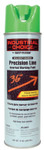 Rust-Oleum Industrial M1600/M1800 Precision-Line Inverted Marking Paint,17oz, Fluorescent Green View Product Image