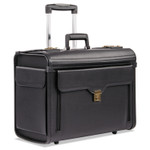 STEBCO Catalog Case on Wheels, Koskin, 19 x 9 x 15-1/2, Black View Product Image