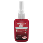 Loctite 603 Retaining Compound Oil Tolerant, 50 mL Bottle, Green, 3,770 psi View Product Image