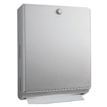 Bobrick ClassicSeries Surface-Mounted Paper Towel Dispenser, 10.81 x 3.94 x 14.06, Satin View Product Image