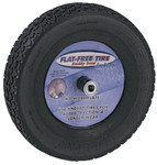 The AMES Companies, Inc. JACKSON KNOBBY FLAT FREETIRE (MOUNTED ON 8" WHL) View Product Image