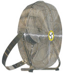 Airmaster Fan Company High Velocity Low Stand Fans, Swivel, Yoke Mount, 18 in, 1/8 hp, 3-Speed View Product Image