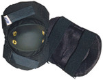 Alta Flex Industrial Elbow Pads, One Size, Nylon/Rubber/Neoprene Foam, Black View Product Image
