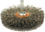 Anderson Brush Crimped Wire Wheels-SSM Series, Stainless Steel, 20,000 rpm, 3" x 0.014" View Product Image