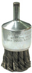 Anderson Brush Knot Wire End Brushes-NH-Hollow End-Swaged, Carbon, 1 1/8 in x 0.014, 22,000 rpm View Product Image