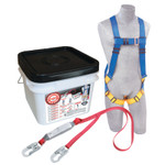 Capital Safety Compliance in a Can Light Roofer's Fall Protection Kit, Back D-Ring, Vest View Product Image