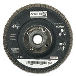 Anchor Products Abrasive Flap Discs, 4 1/2 in, 60 Grit, 7/8 in Arbor, 12,000 rpm, Flat View Product Image
