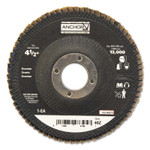 Anchor Products Abrasive High Density Flap Discs, 4 1/2 in Dia, 40 Grit, 7/8 in Arbor, Type 27 View Product Image