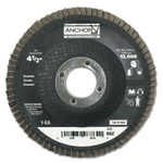 Anchor Products Abrasive High Density Flap Discs, 4 1/2 in, 60 Grit, 13,000 rpm, Flat View Product Image