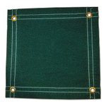 Anchor Products Protective Tarp, 8 ft W x 10 ft L, Water Resistant, Canvas, Green View Product Image