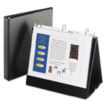 Avery Easel Presentation Durable Binder with Round Rings, 3 Rings, 1" Capacity, 11 x 8.5, Black View Product Image