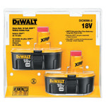 DeWalt XRP Rechargeable Battery Packs, 18 V 115-DC9096-2 View Product Image