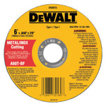 DeWalt Type 1 Thin Metal Cutting Wheel, HP, 6 in x .040 in x 7/8 in, 10100 rpm View Product Image