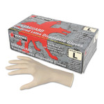 MCR Safety Disposable Latex Gloves, Gauntlet, Powdered, 5 mil, Medium View Product Image