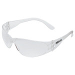 MCR Safety Checklite Safety Glasses, Clear Lens, Scratch-Resistant, Clear Frame View Product Image