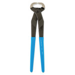 Channellock Cutting Pliers-Nippers, 10 in, Polish, Plastic-Dipped Grip View Product Image