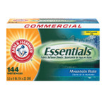 Church  Dwight Co. Essentials Dryer Sheets, Mountain Rain, 144 Sheets/Box View Product Image