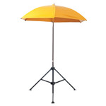 LAPCO Heavy Duty Umbrella,  6-1/2 ft H, Yellow, Vinyl View Product Image