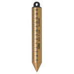Apex Tool Group Inage Oil Gauging Plumb Bobs, 20 oz, Brass, English/Metric View Product Image