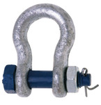 Apex Tool Group 999-G Series Anchor Shackles, 1 in Bail Size, 18 Tons, Secured Bolt  Nut View Product Image