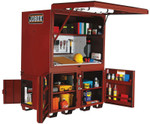 Apex Tool Group Heavy-Duty Field Office, 63 W x 42 D x 80 H, 3 Doors View Product Image