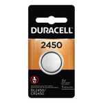 Duracell Lithium Battery, Coin Cell, 3V, 2450, (1 EA/PK) 36 Bulk Pack View Product Image