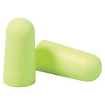 3M E-A-Rsoft Yellow Neons Foam Earplugs, Polyurethane, Large, Corded View Product Image