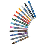 ITW Pro Brands BRITE-MARK Medium Paint Marker, Blue, Medium, Bullet, Acrylic View Product Image