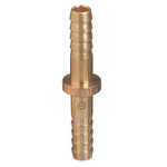 Western Enterprises Brass Hose Splicers, 200 PSIG, Barb Round, 1/4 in View Product Image