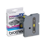 Brother P-Touch TX Tape Cartridge for PT-8000, PT-PC, PT-30/35, 0.47" x 50 ft, Black on Yellow View Product Image