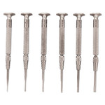 General Tools Set of 6 Jeweler's Screwdrivers, Slotted View Product Image