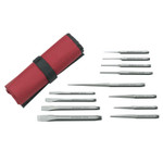 Apex Tool Group 12 Piece Punch  Chisel Sets, Hex, 1/4 in - 5/8 in, Carrying Pouch View Product Image
