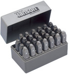 C.H. Hanson Standard Steel Hand Stamp Sets, 1/8 in, A thru Z View Product Image