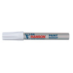 C.H. Hanson Paint Markers, 1/2 in, White View Product Image