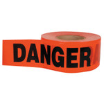 C.H. HANSON Barricade Tape, 3 in x 1,000 ft, Red, Danger View Product Image