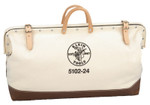 Klein Tools Canvas Tool Bag, 1 Compartment, 24 in X 6 in View Product Image