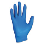 Kimberly-Clark Professional KLEENGUARD G10 Arctic Blue Nitrile Gloves, Textured Fingertips, 2 mil, Small View Product Image