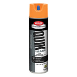 Krylon Industrial Quik-Mark APWA Solvent-Based Inverted Marking Paint,17oz Aerosol Can/Brt Org View Product Image