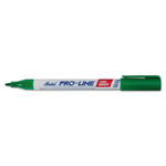 Markal PRO-LINE Fine Point Paint Markers, 1/16 in Tip, Fine, Green View Product Image