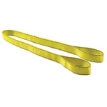 Liftex Pro-Edge Web Slings, 2 in x 12 ft, Eye to Eye, Polyester, Yellow View Product Image