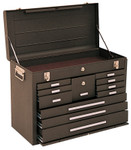 Kennedy Machinists' Chests, 26 1/8 in x 11 7/8 in x 18 7/8 in, Brown Wrinkle View Product Image